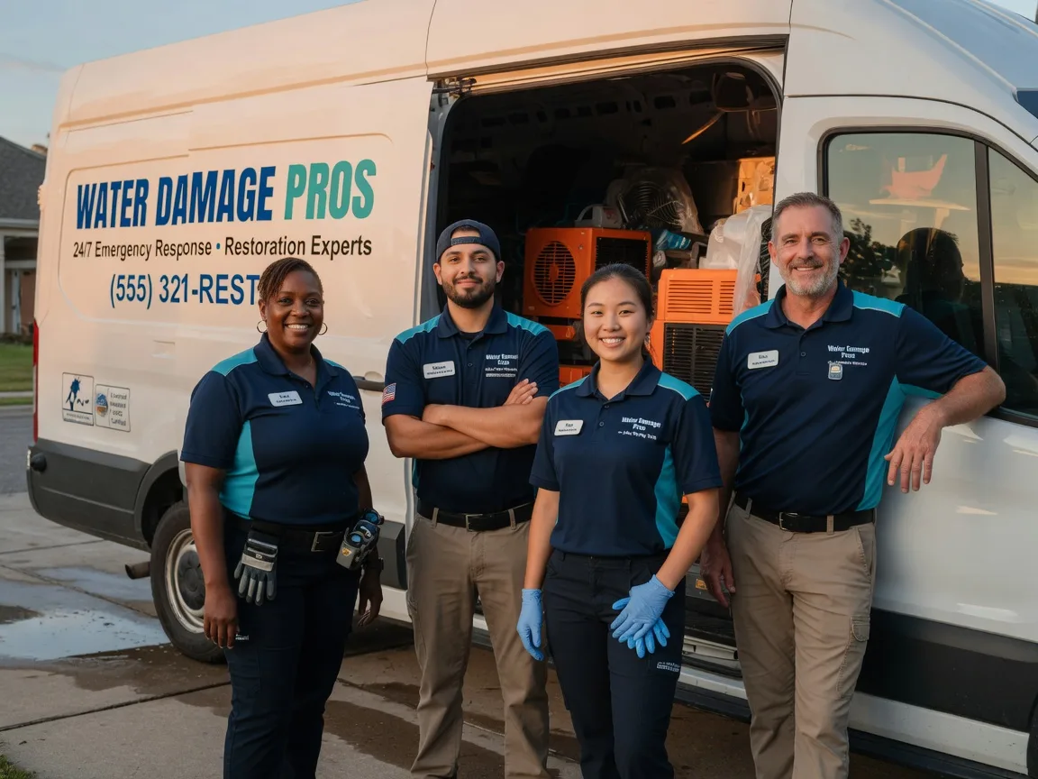 Water Damage Restoration company in Corsica, SD