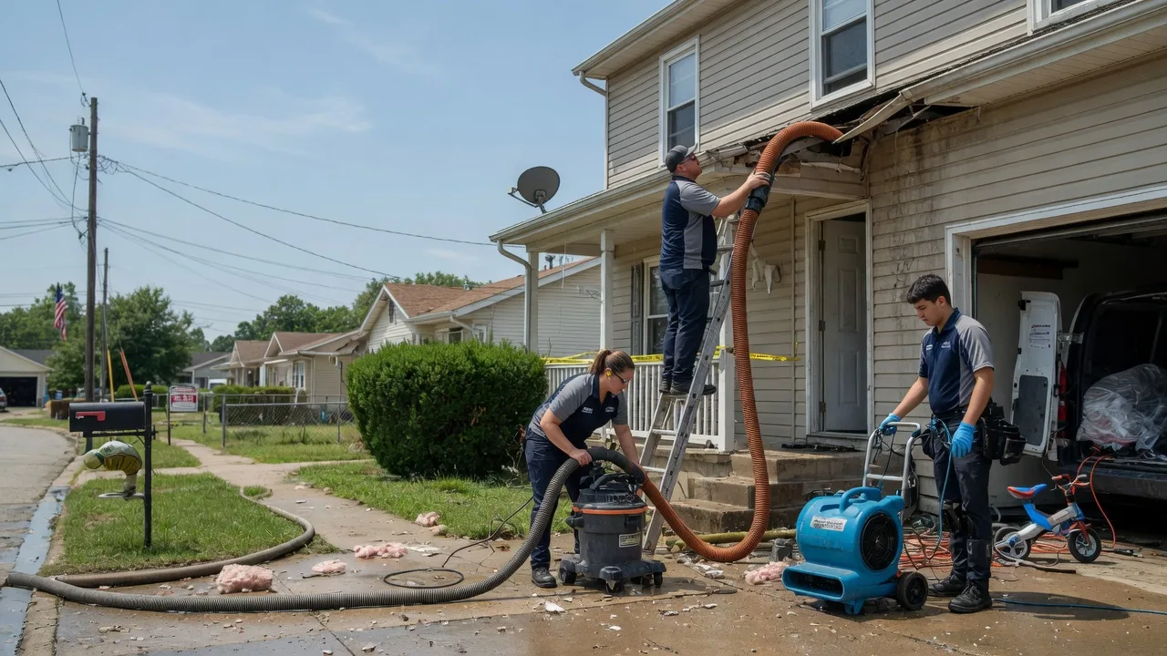 Water Damage Restoration in Corsica, SD near me